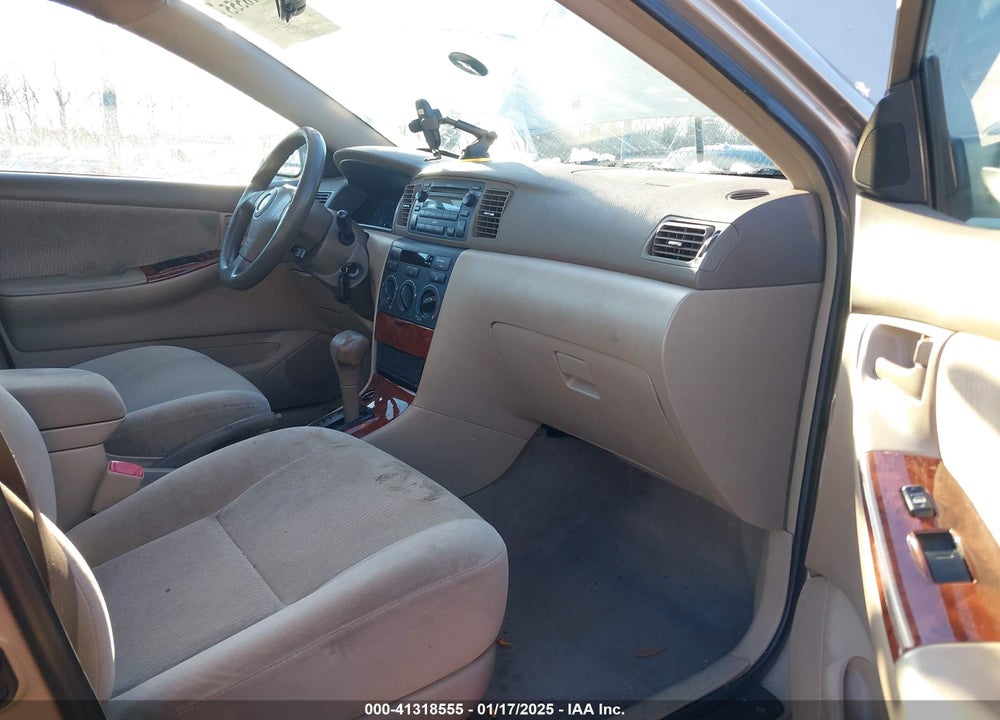 2007 TOYOTA COROLLA LE VIN: 2T1BR32E47C847113