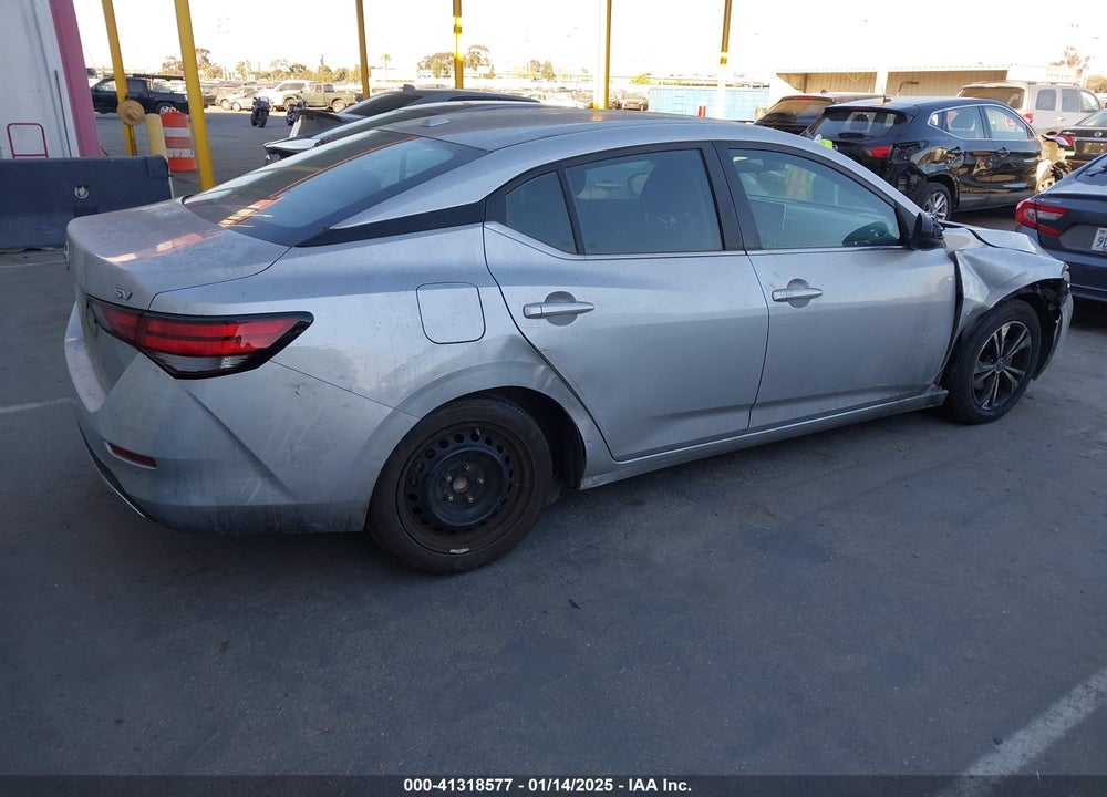 2022 NISSAN SENTRA VIN: 3N1AB8CV4NY205521