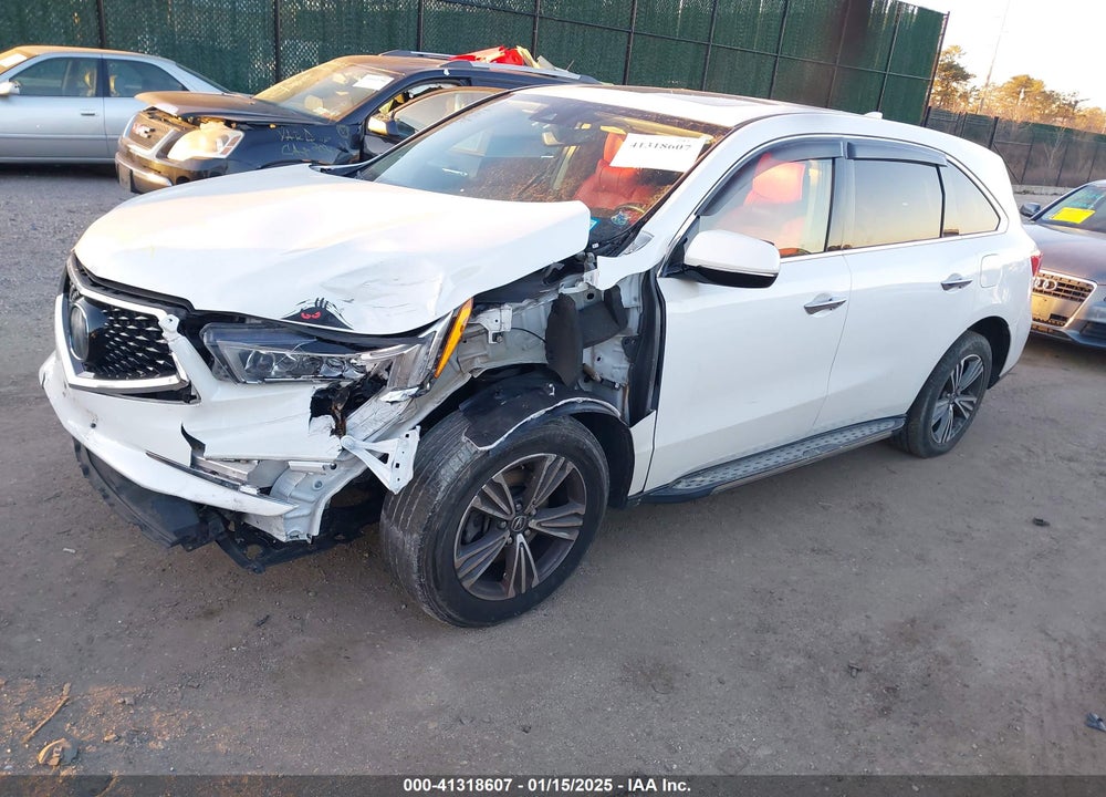 2018 ACURA MDX VIN: 5J8YD4H32JL018885