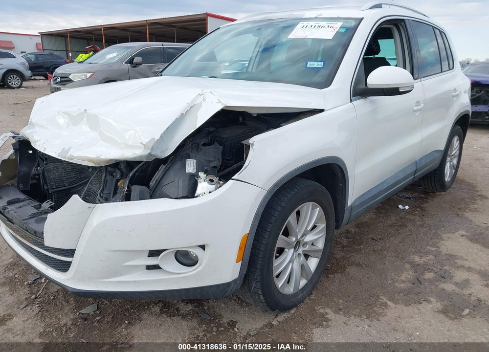 2009 VOLKSWAGEN TIGUAN SE VIN: WVGAV75NX9W528508
