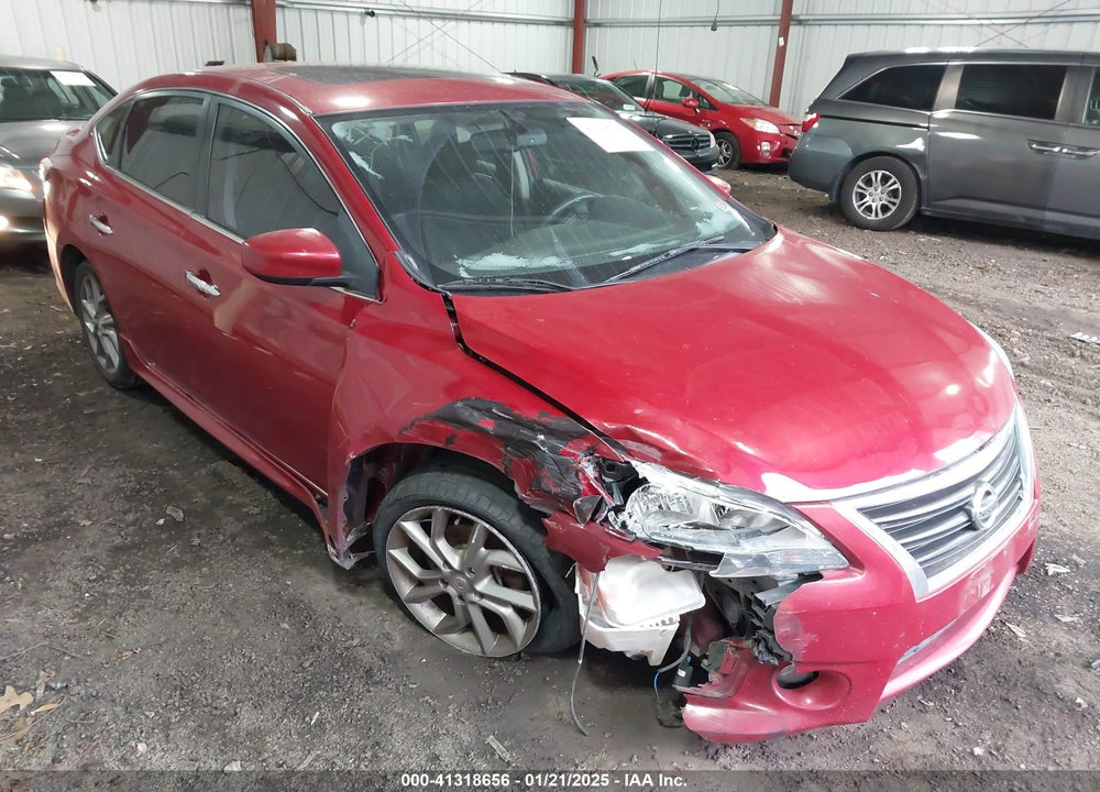 2013 NISSAN SENTRA SR VIN: 3N1AB7AP4DL765095