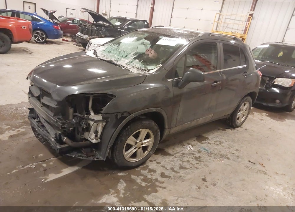 2016 CHEVROLET TRAX LT VIN: 3GNCJPSB2GL276962