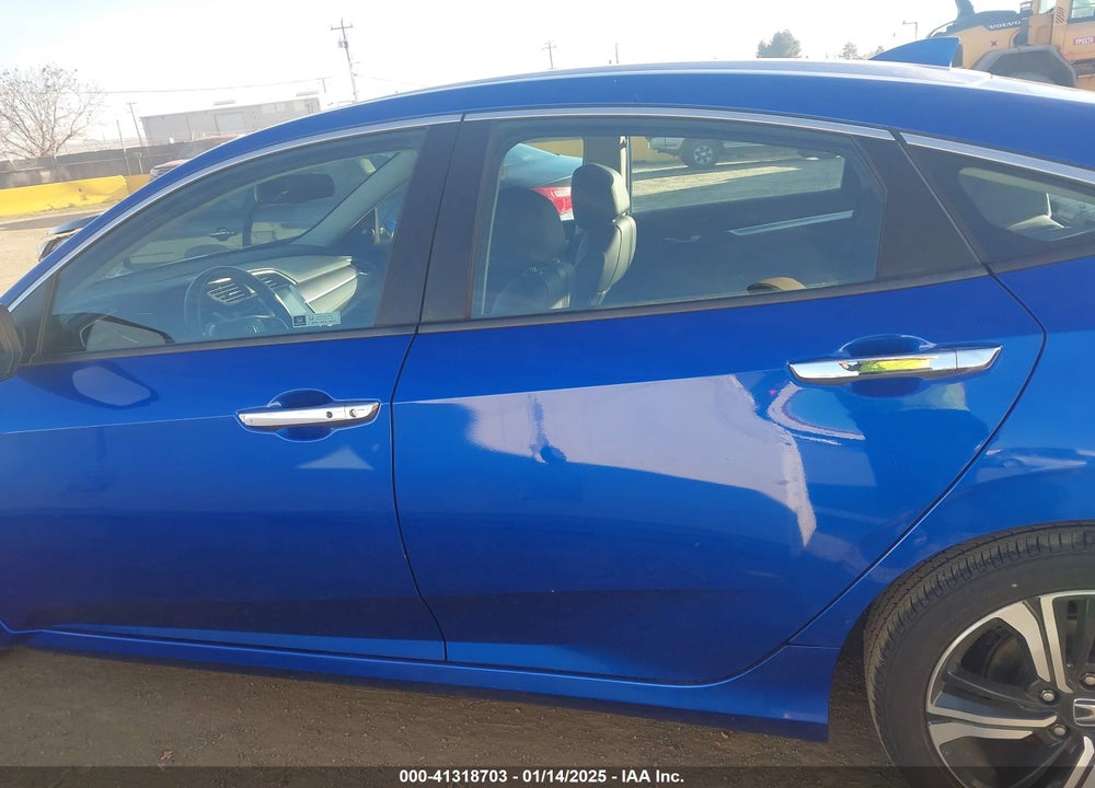 2018 HONDA CIVIC TOURING VIN: 19XFC1F94JE200658
