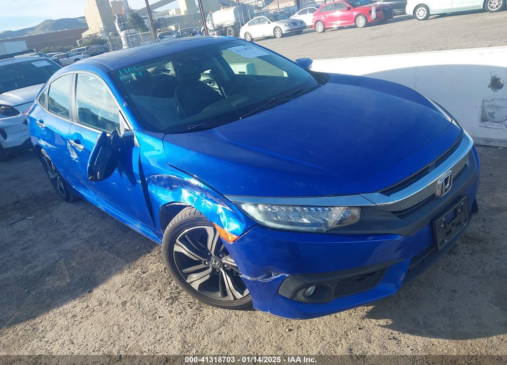 2018 HONDA CIVIC TOURING VIN: 19XFC1F94JE200658