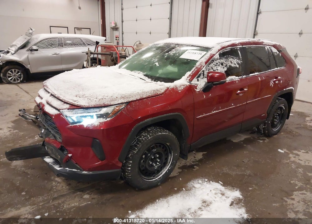 2022 TOYOTA RAV4 HYBRID XLE VIN: JTMRWRFV2ND564732