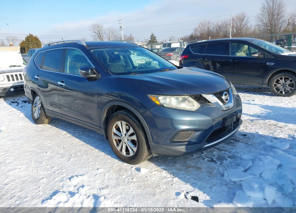 2015 NISSAN ROGUE SV VIN: 5N1AT2MV2FC919627
