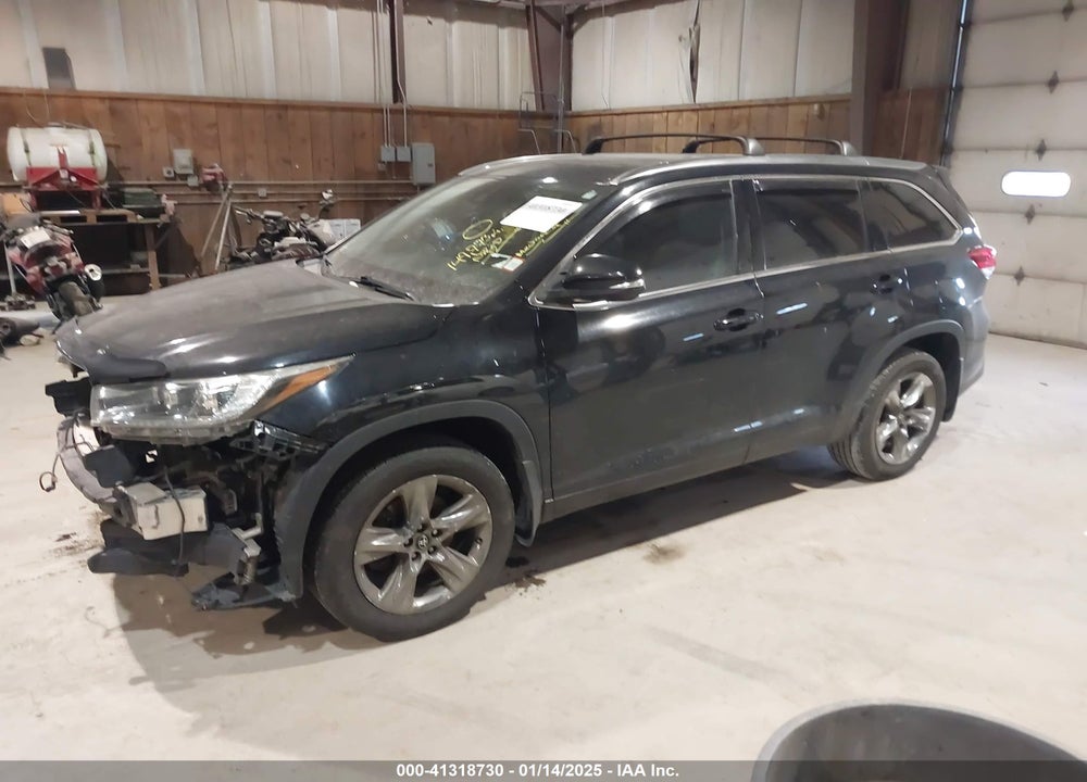 2017 TOYOTA HIGHLANDER LIMITED/PLATINUM VIN: 5TDDZRFH1HS395677
