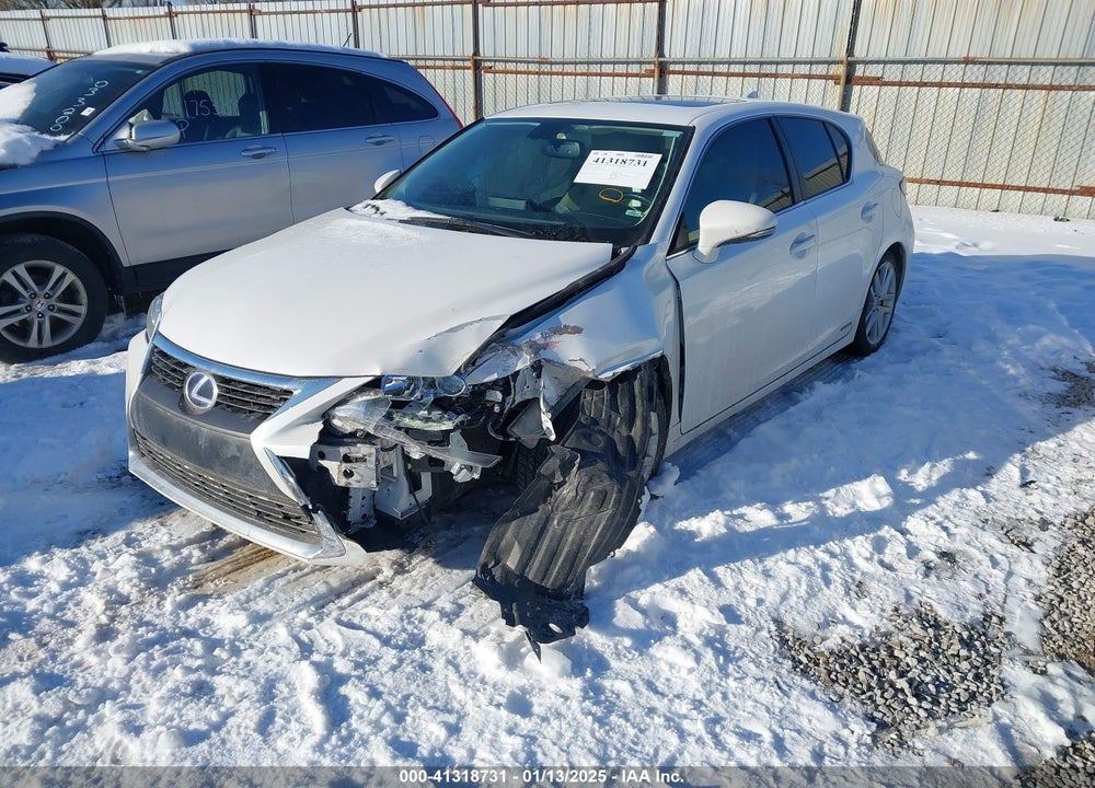 2017 LEXUS CT 200H VIN: JTHKD5BH9H2292758