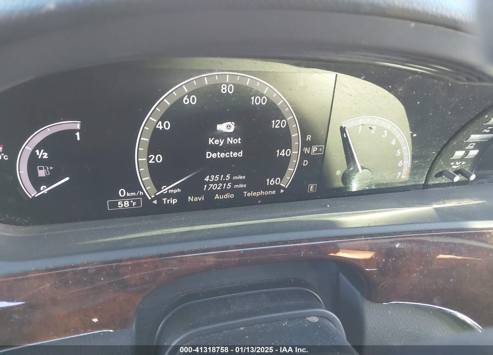 2012 MERCEDES-BENZ S 550 VIN: WDDNG7DB2CA471013
