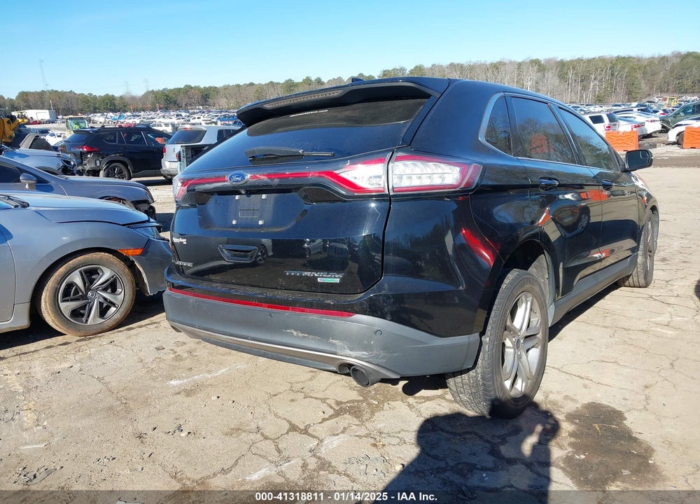 2018 FORD EDGE TITANIUM VIN: 2FMPK3K98JBB08013