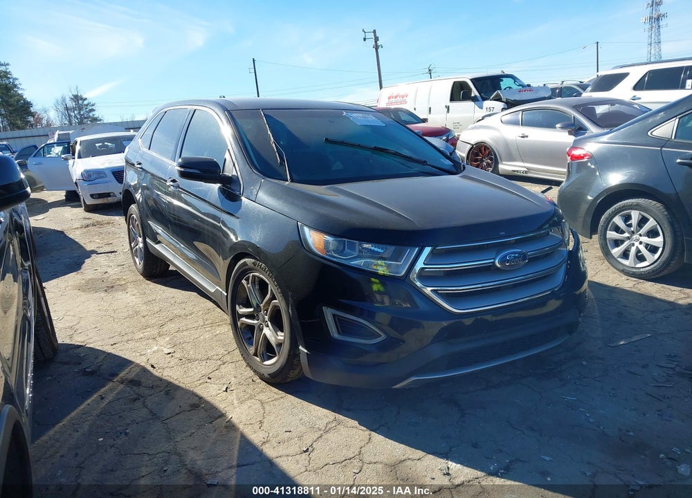 2018 FORD EDGE TITANIUM VIN: 2FMPK3K98JBB08013