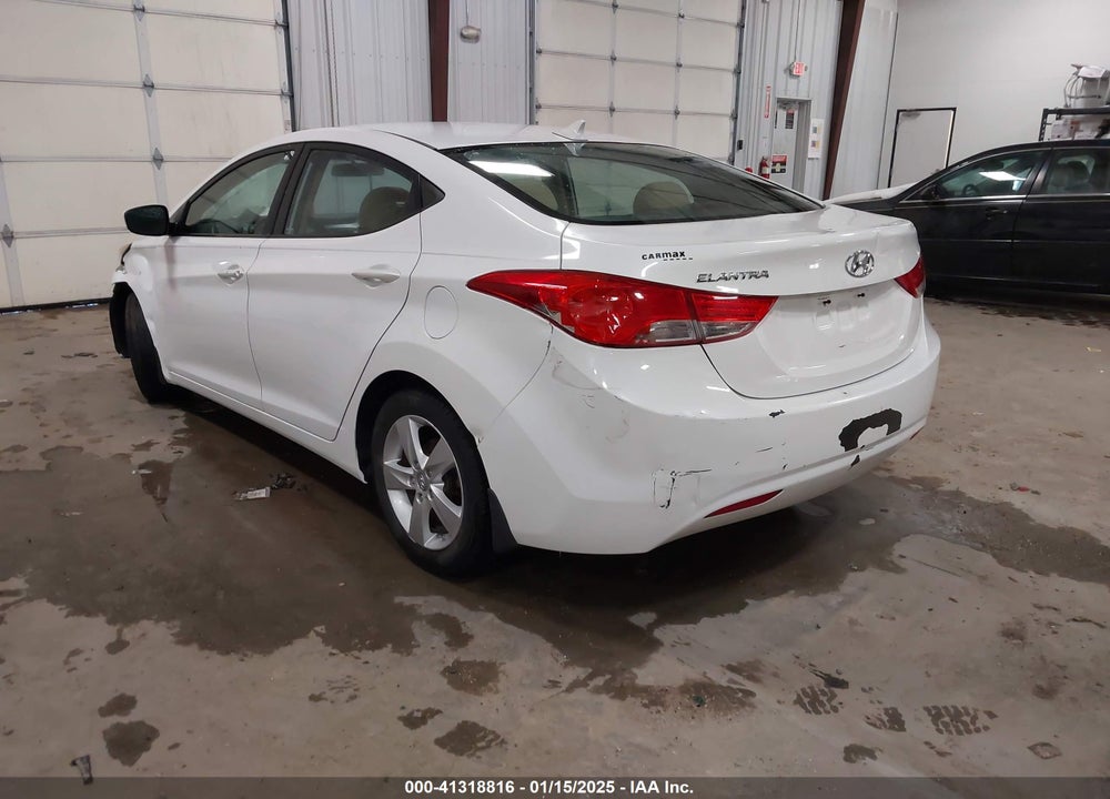 2013 HYUNDAI ELANTRA GLS VIN: 5NPDH4AE8DH380502