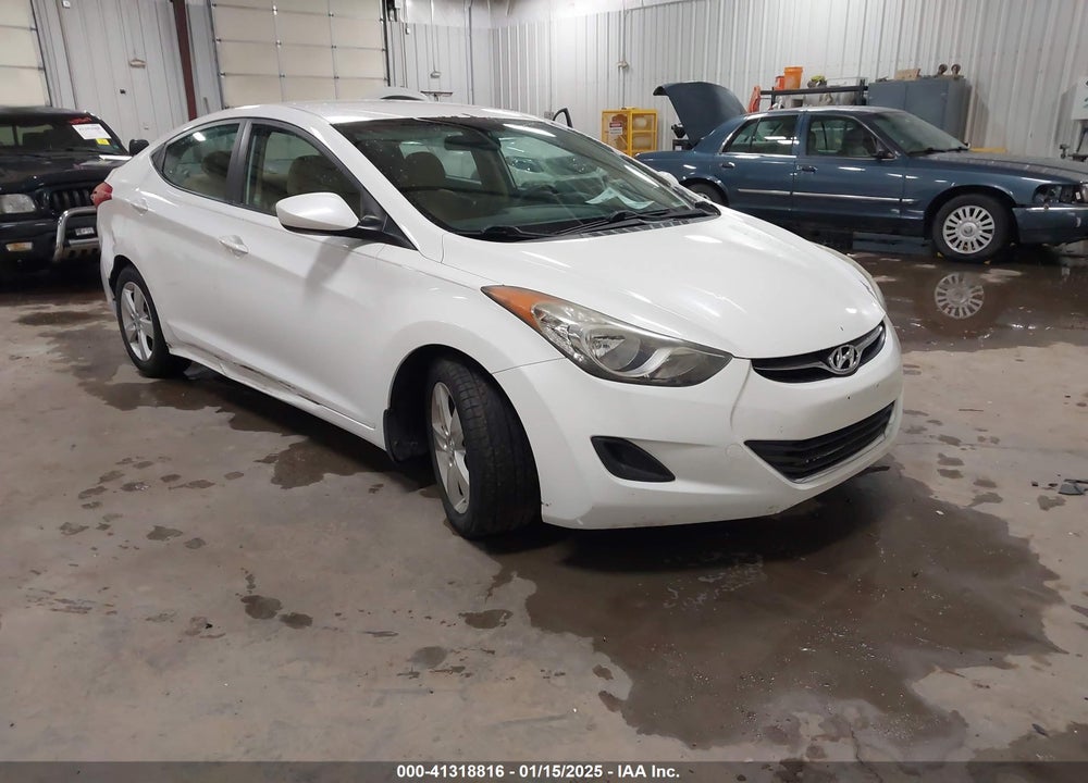 2013 HYUNDAI ELANTRA GLS VIN: 5NPDH4AE8DH380502