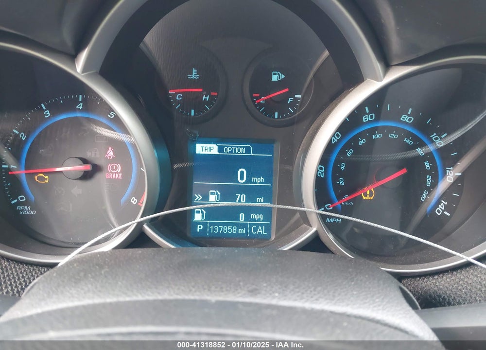 2015 CHEVROLET CRUZE 2LT AUTO VIN: 1G1PE5SB7F7278155