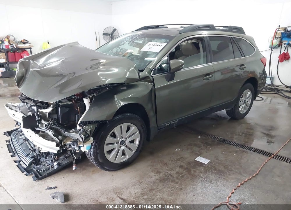 2019 SUBARU OUTBACK 2.5I PREMIUM VIN: 4S4BSAHC6K3217055