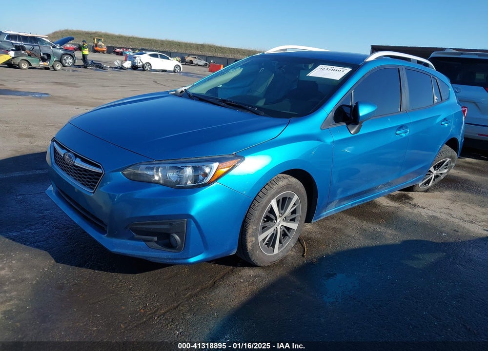 2019 SUBARU IMPREZA VIN: 4S3GTAD63K3752836