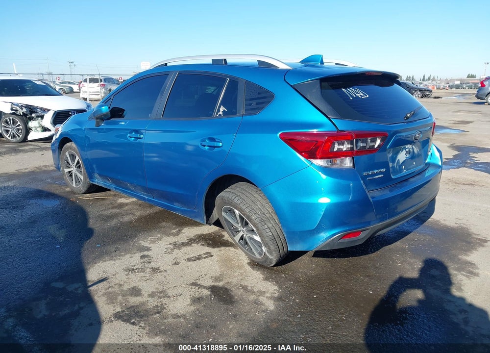 2019 SUBARU IMPREZA VIN: 4S3GTAD63K3752836