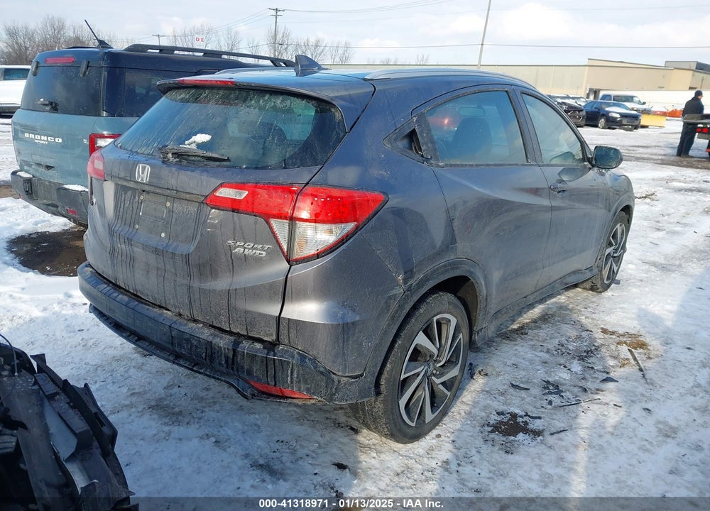 2020 HONDA HR-V AWD SPORT VIN: 3CZRU6H11LM704411
