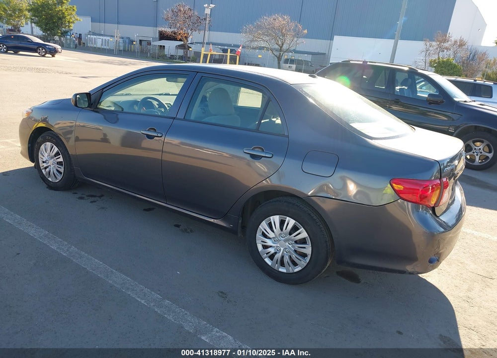2009 TOYOTA COROLLA LE VIN: JTDBL40E899081079
