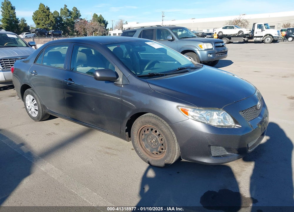 2009 TOYOTA COROLLA LE VIN: JTDBL40E899081079