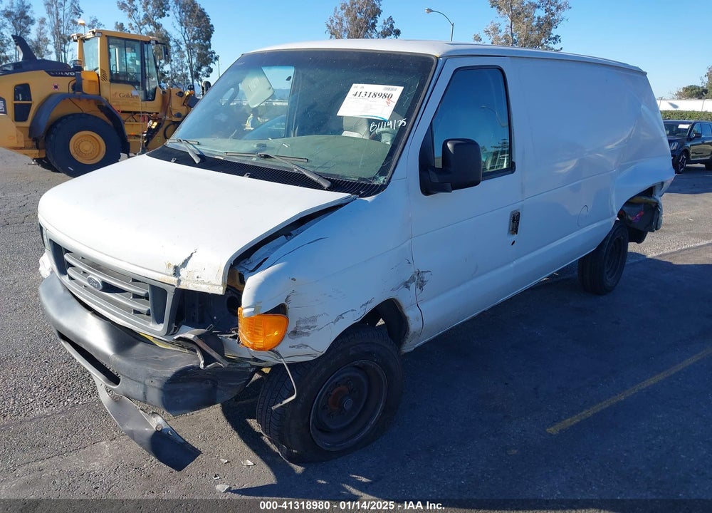 2007 FORD E-250 COMMERCIAL/RECREATIONAL VIN: 1FTNE24W87DB03753