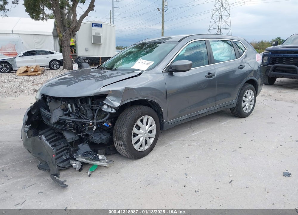 2016 NISSAN ROGUE S/SL/SV VIN: 5N1AT2MT1GC741175
