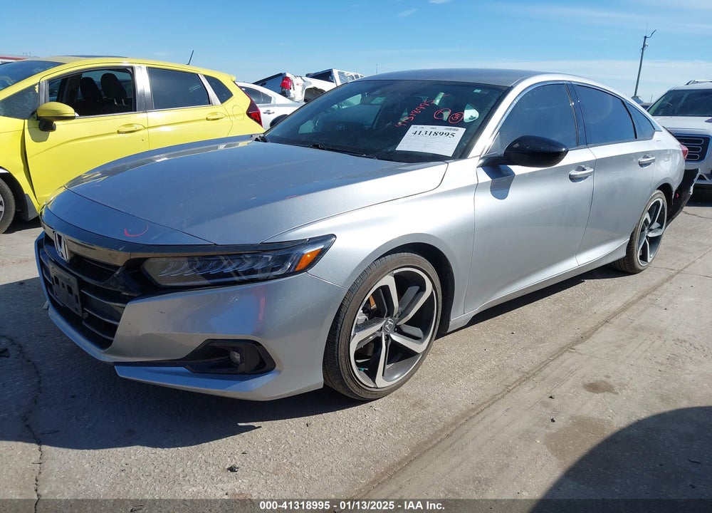 2022 HONDA ACCORD VIN: 1HGCV1F39NA123966