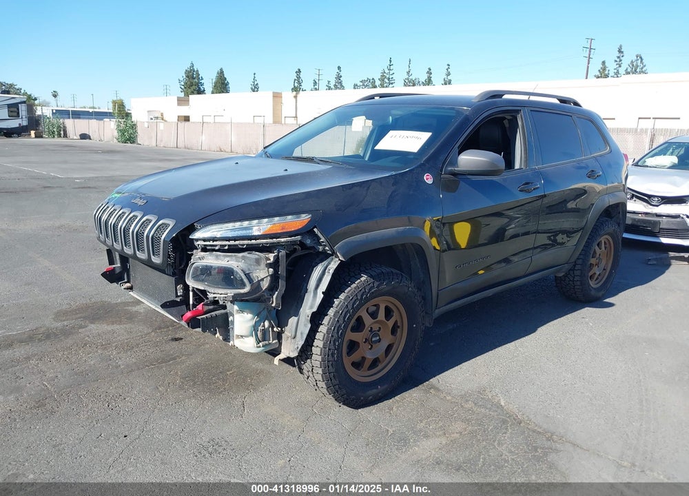 2016 JEEP CHEROKEE TRAILHAWK VIN: 1C4PJMBS3GW360436
