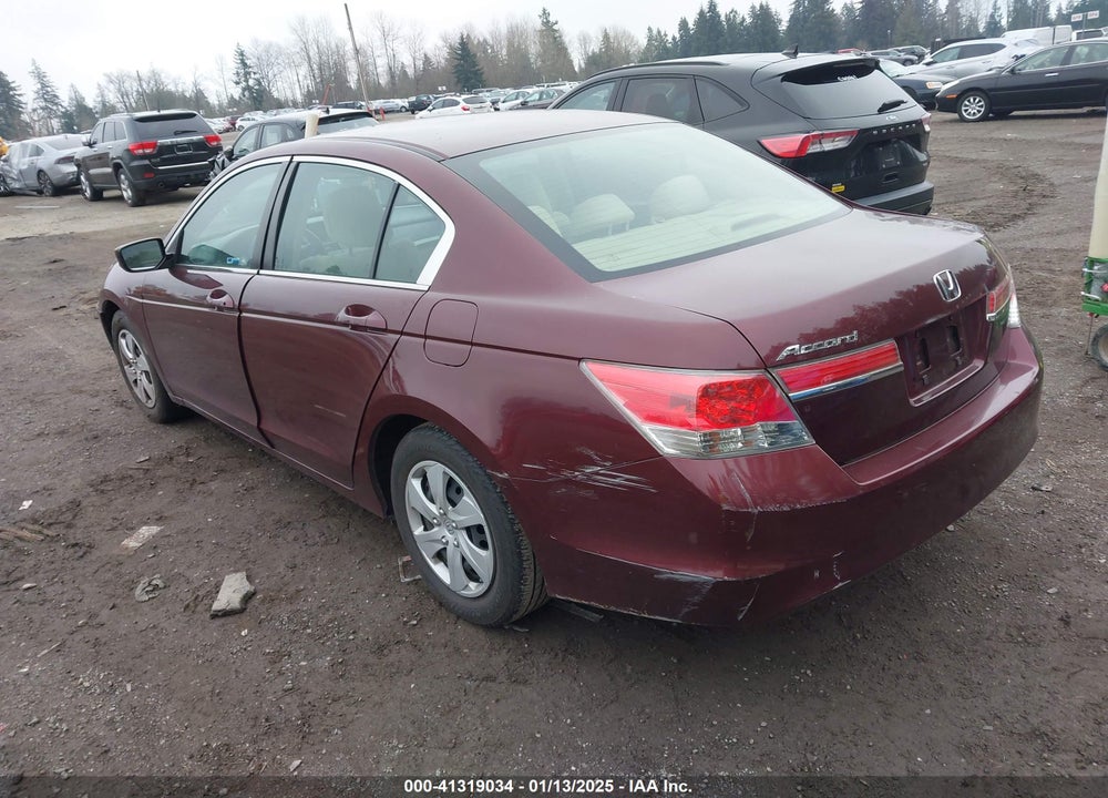 2012 HONDA ACCORD VIN: 1HGCP2F38CA241813