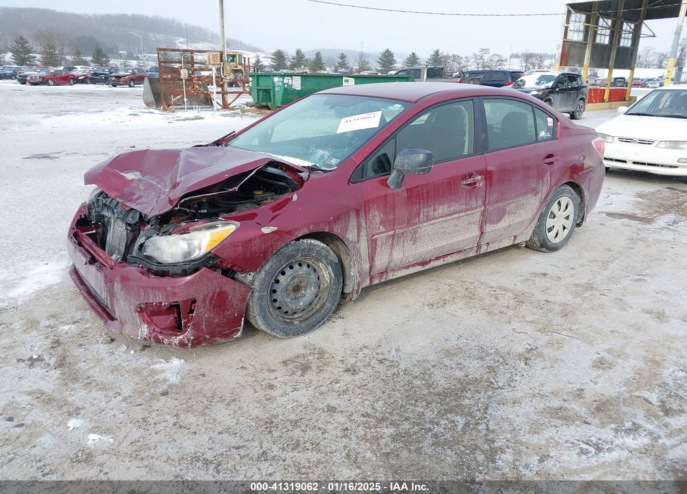 2013 SUBARU IMPREZA 2.0I VIN: JF1GJAA60DH026955