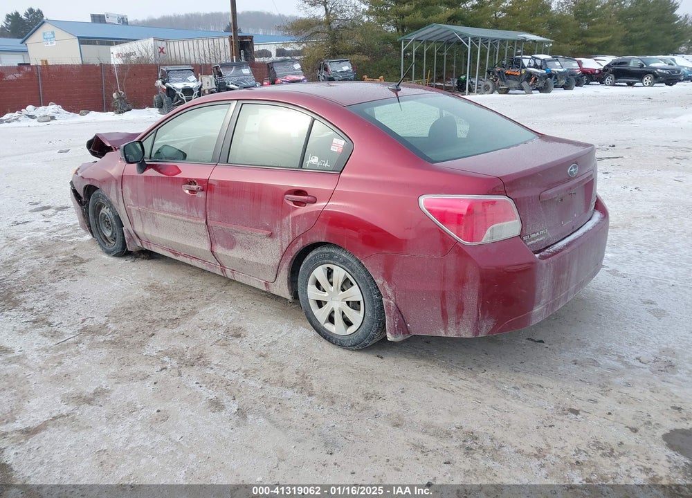 2013 SUBARU IMPREZA 2.0I VIN: JF1GJAA60DH026955