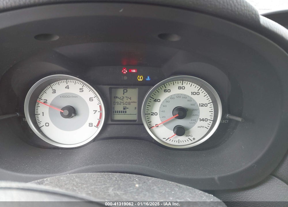 2013 SUBARU IMPREZA 2.0I VIN: JF1GJAA60DH026955