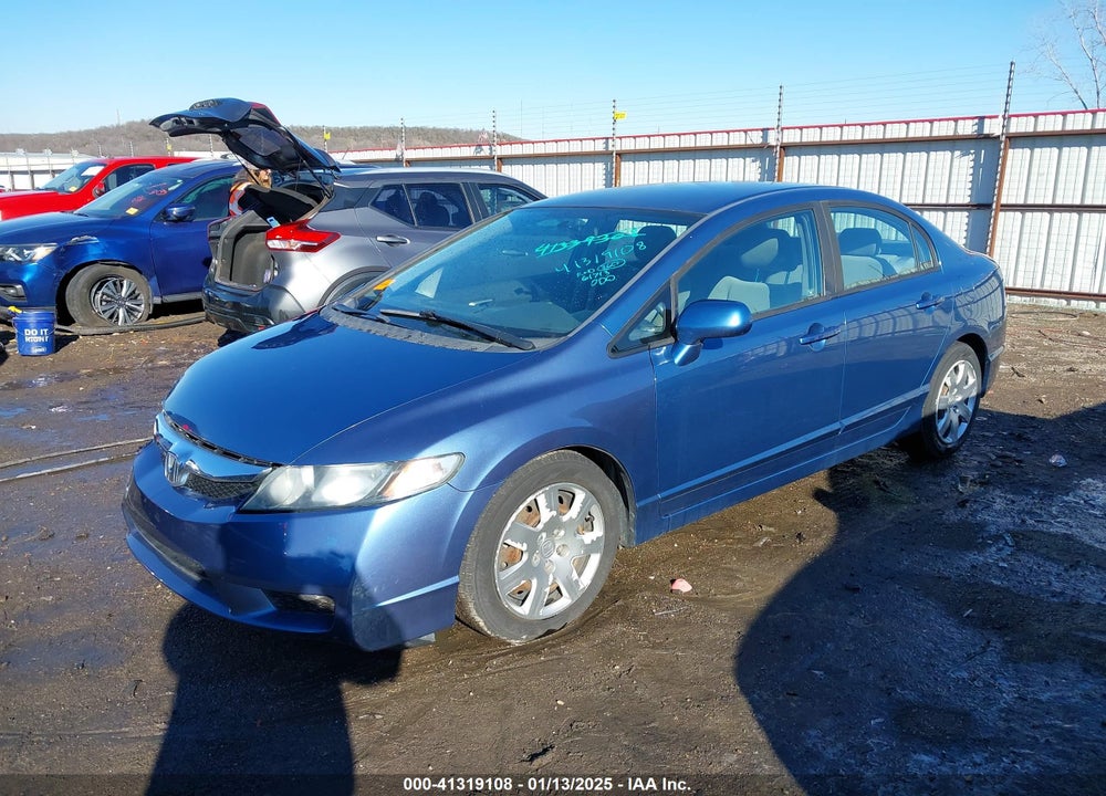 2010 HONDA CIVIC VIN: 19XFA1F50AE057291