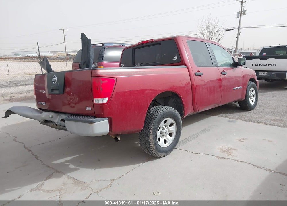 2005 NISSAN TITAN XE VIN: 1N6AA07A95N514937