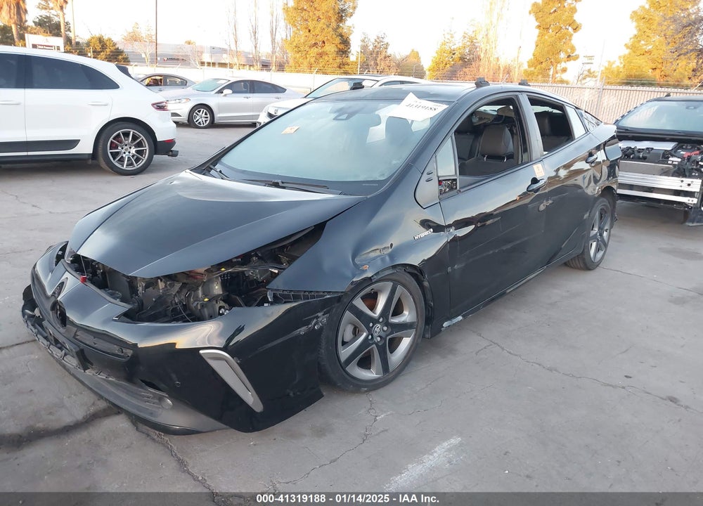 2022 TOYOTA PRIUS VIN: JTDKAMFU2N3160555