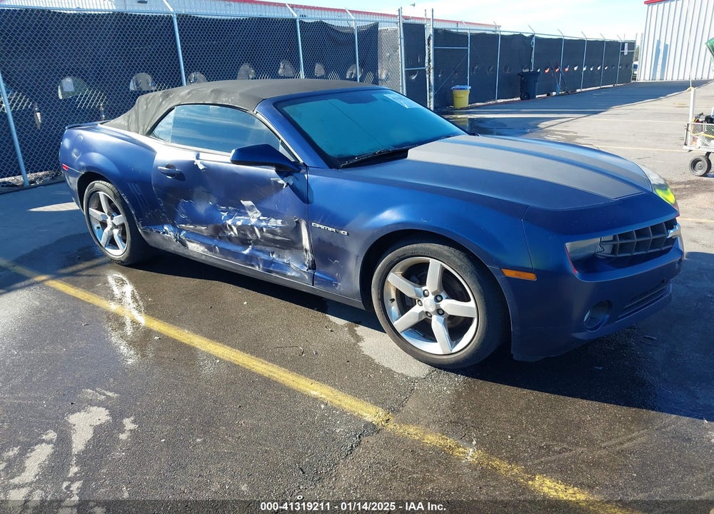 2012 CHEVROLET CAMARO 1LT VIN: 2G1FB3D30C9175247