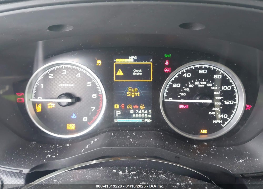 2019 SUBARU FORESTER PREMIUM VIN: JF2SKAEC4KH454950