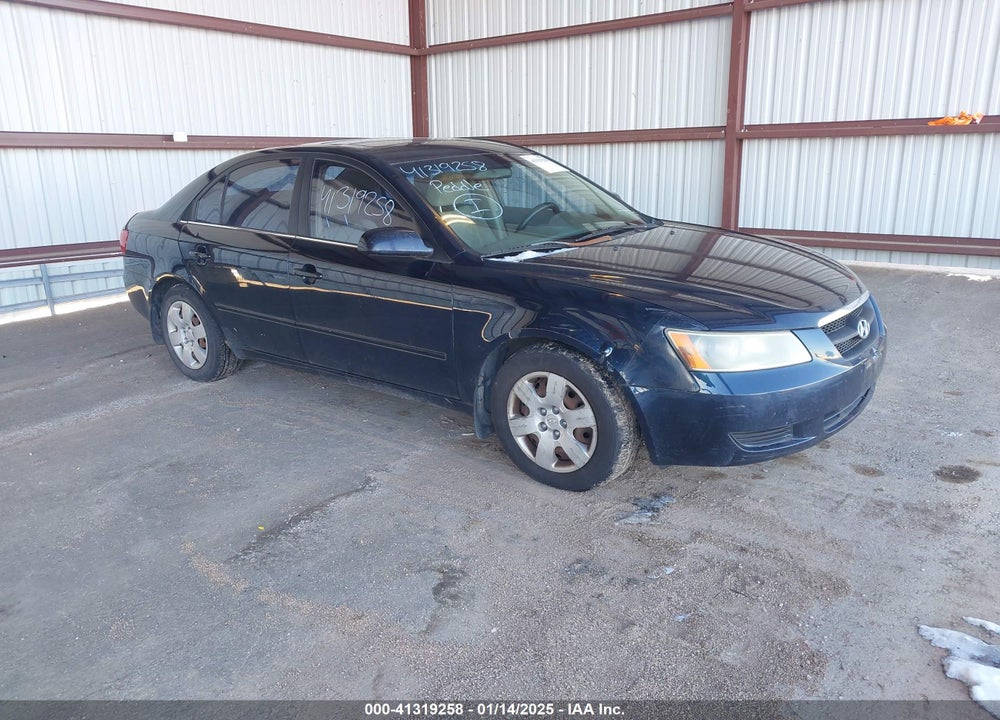 2007 HYUNDAI SONATA GLS VIN: 5NPET46CX7H208017