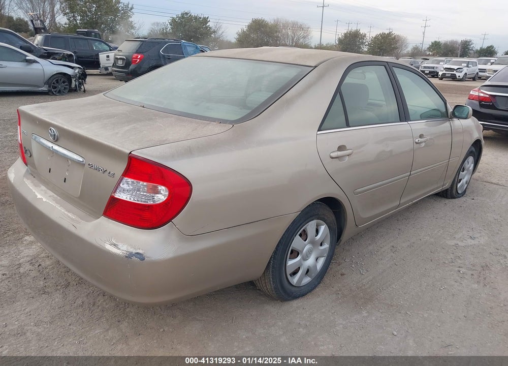 2002 TOYOTA CAMRY LE VIN: JTDBE32K620042606
