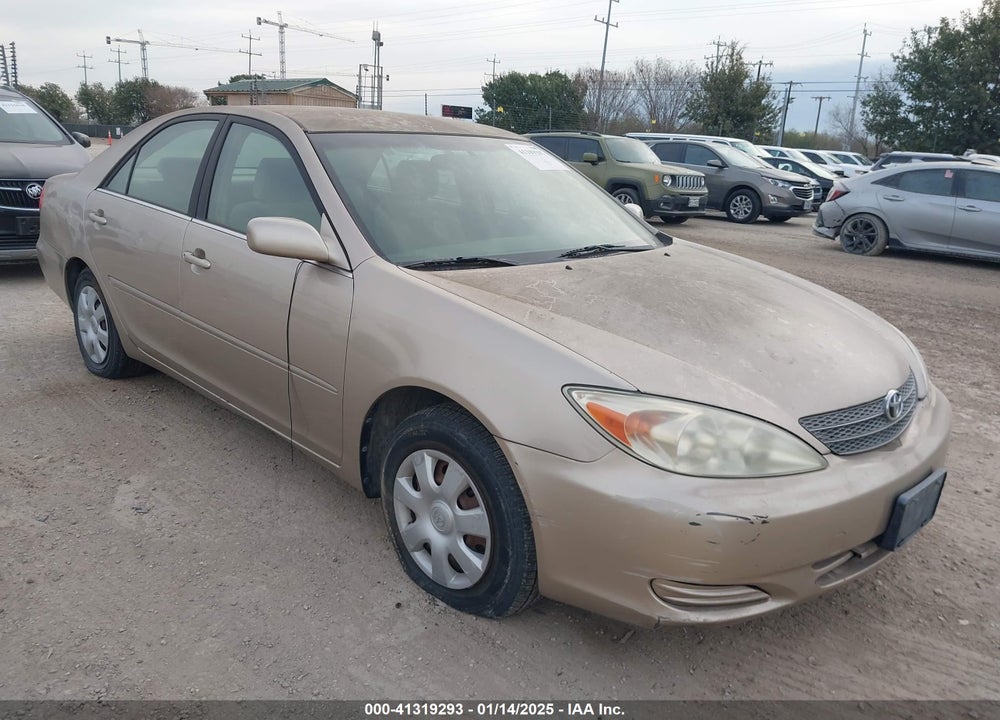 2002 TOYOTA CAMRY LE VIN: JTDBE32K620042606