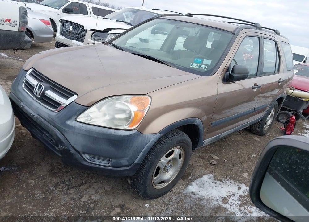 2002 HONDA CR-V LX VIN: JHLRD78462C010760