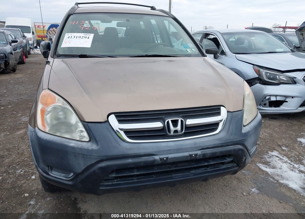 2002 HONDA CR-V LX VIN: JHLRD78462C010760