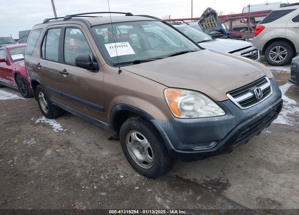 2002 HONDA CR-V LX VIN: JHLRD78462C010760