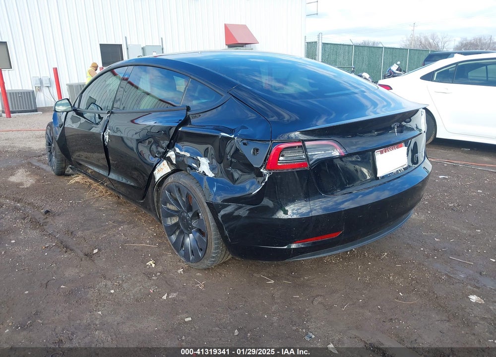 2022 TESLA MODEL 3 VIN: 5YJ3E1EC6NF198339