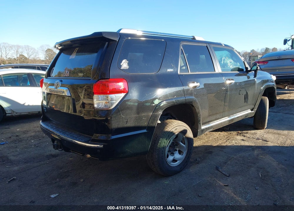 2010 TOYOTA 4RUNNER SR5 V6 VIN: JTEBU5JR3A5027085