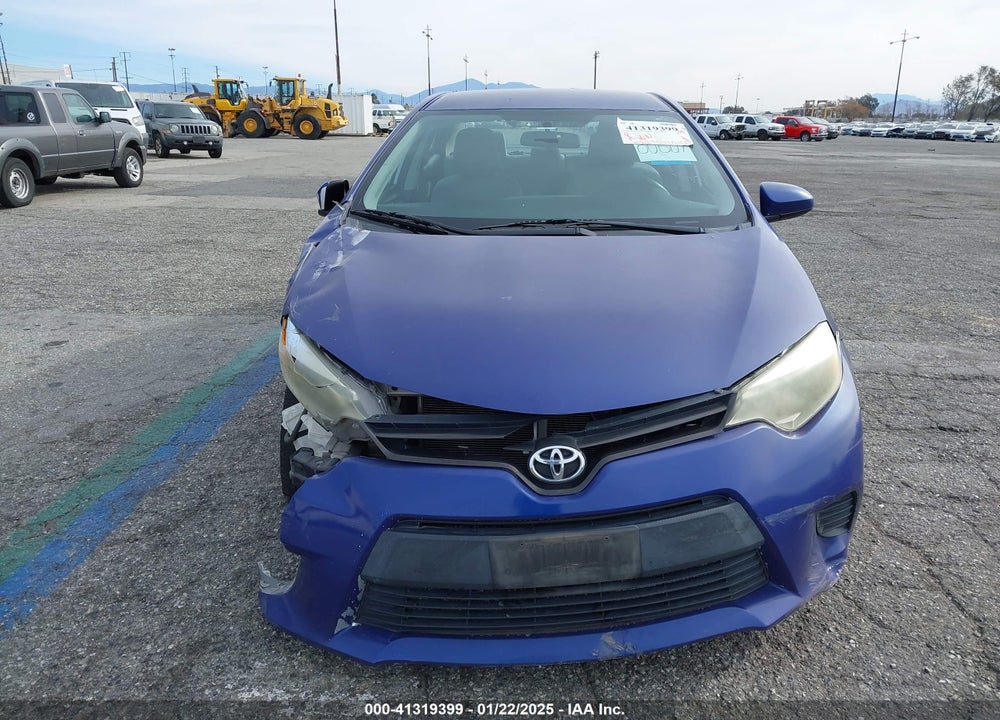 2014 TOYOTA COROLLA LE VIN: 5YFBURHE7EP177188