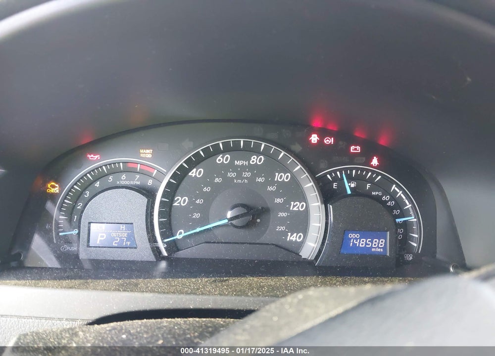 2012 TOYOTA CAMRY LE VIN: 4T4BF1FK3CR182667