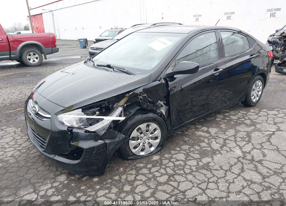 2016 HYUNDAI ACCENT VIN: KMHCT4AE6GU079713