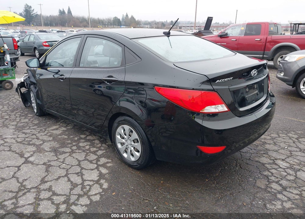 2016 HYUNDAI ACCENT VIN: KMHCT4AE6GU079713