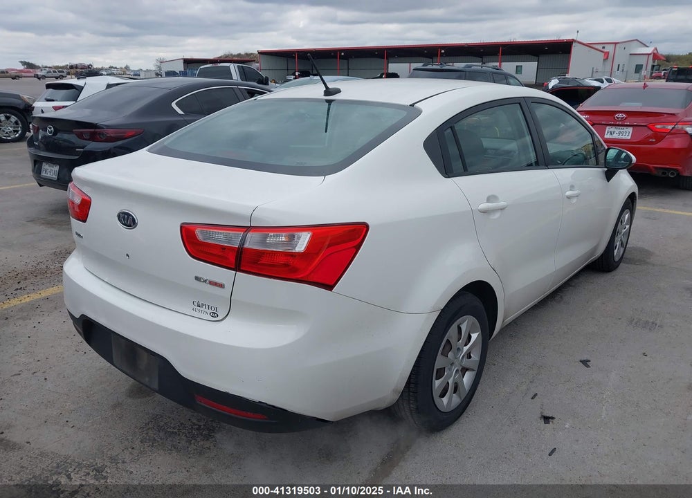 2013 KIA RIO EX VIN: KNADN4A32D6112785